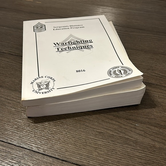 US Marine Corps sergeant distance education program training books 8016 8017 - Picture 16 of 16